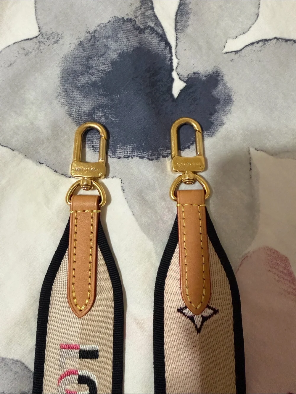 Louis Vuitton Jacquard Shoulder Guitar Strap